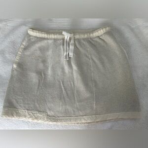 Saturday Sunday casual terry skirt size Large. NWOT